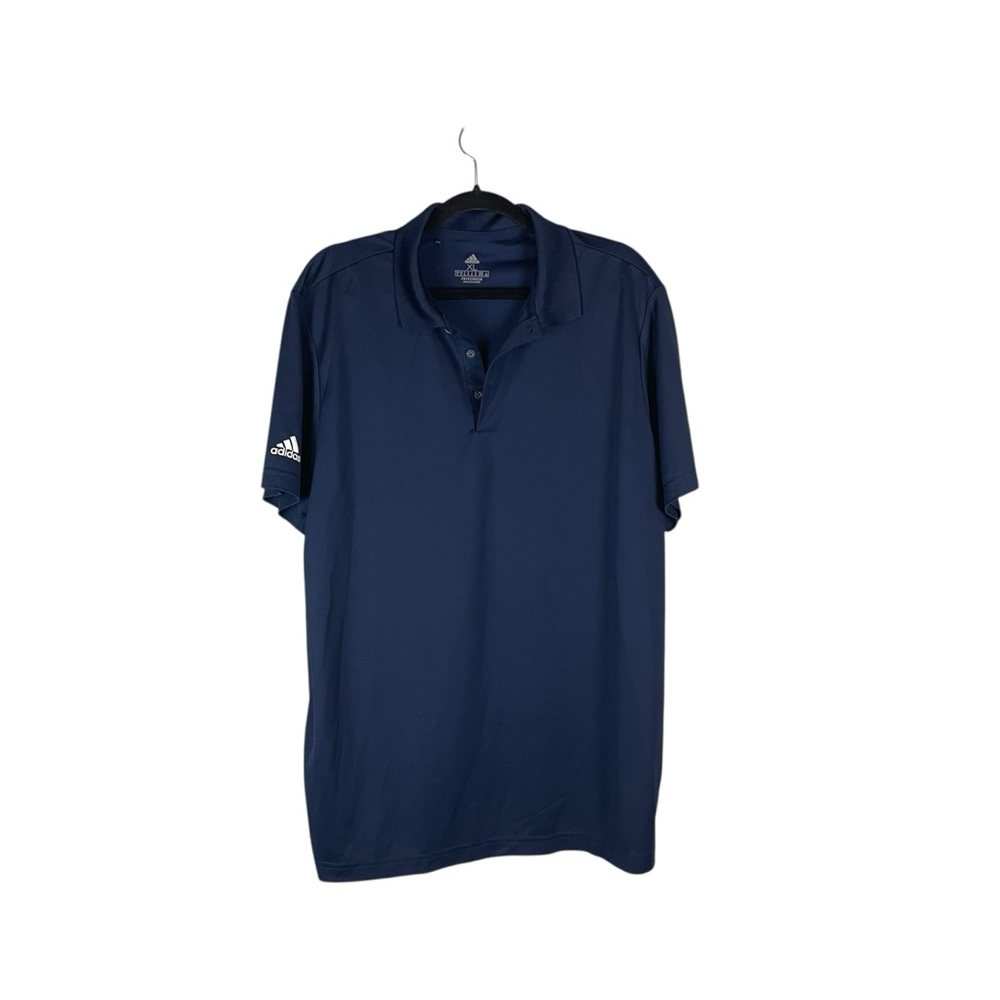 Adidas Primegreen Navy Blue Golf Polo Shirt Mens Xl
